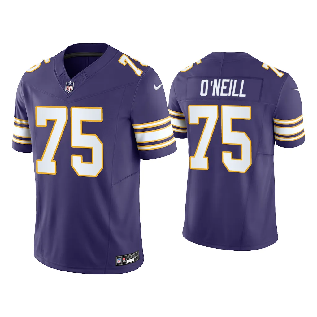 Minnesota Vikings Brian O'neill Classic F.U.S.E. Limited Purple Jersey