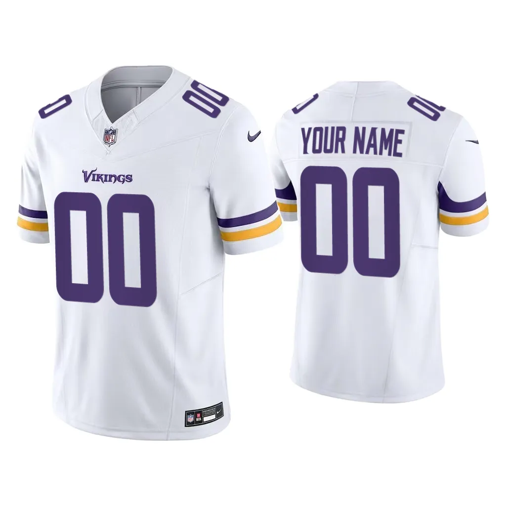 Minnesota Vikings Custom Vapor F.U.S.E. Limited White Jersey