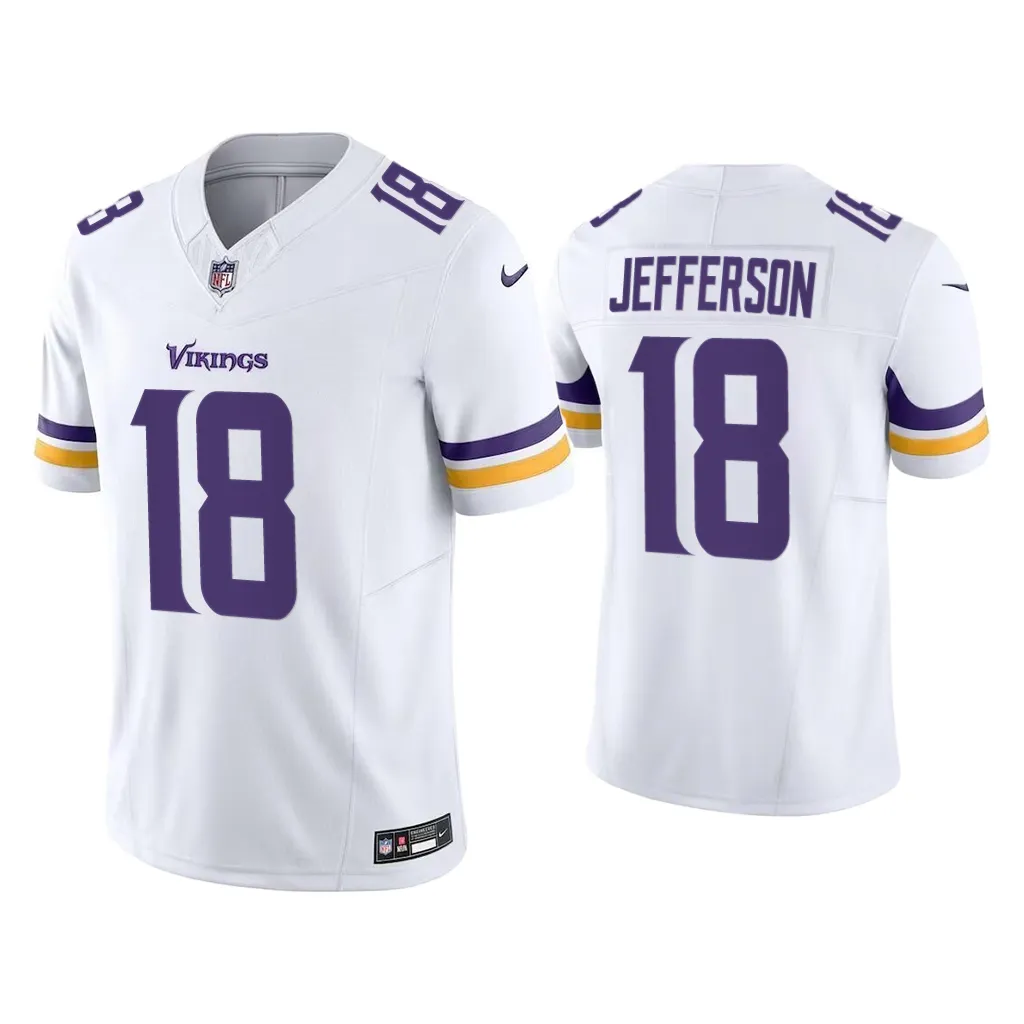 Minnesota Vikings Justin Jefferson Vapor F.U.S.E. Limited White Jersey