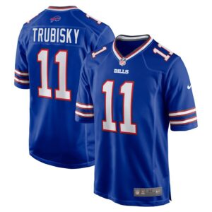 Mitchell Trubisky Buffalo Bills Game Jersey - Royal