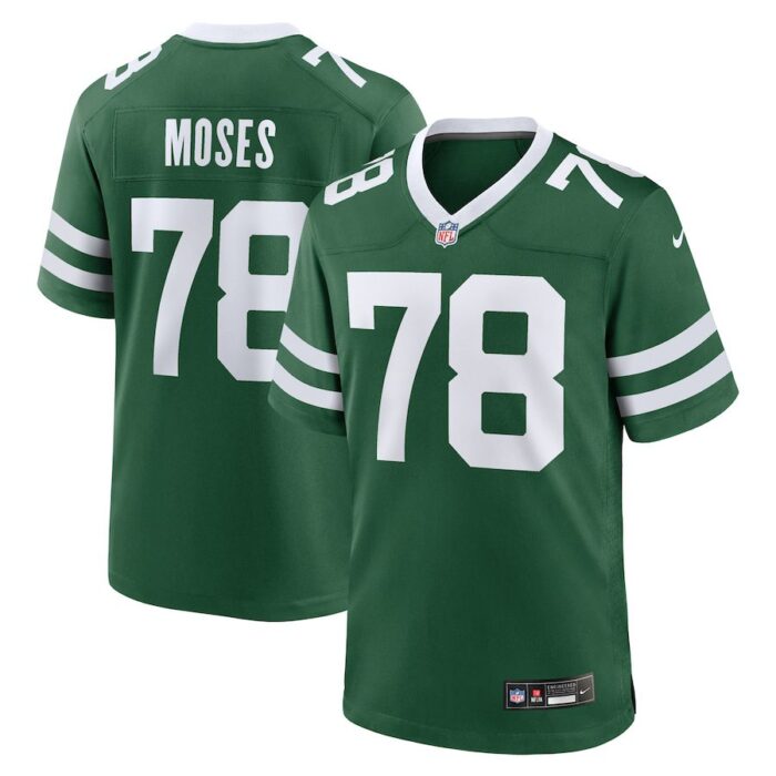 Morgan Moses New York Jets Game Jersey - Legacy Green