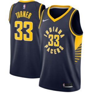 Myles Turner Indiana Pacers Swingman Jersey Navy - Icon Edition