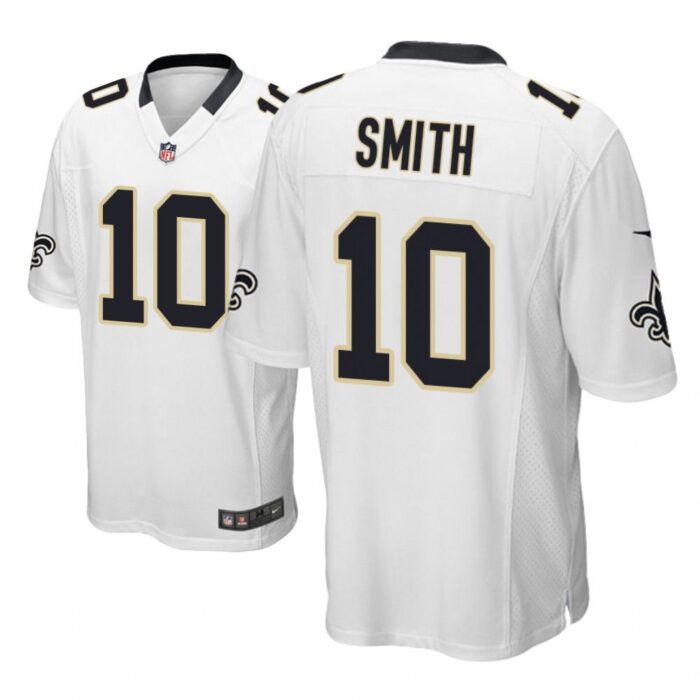 New Orleans Saints #10 White Men Tre'Quan Smith Game Jersey