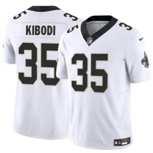 New Orleans Saints #35 Jacob Kibodi White F.U.S.E. Vapor Limited Football Stitched Jersey