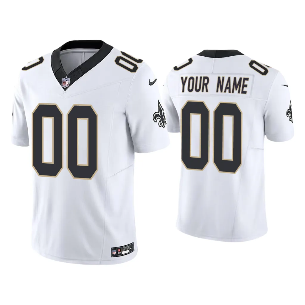 New Orleans Saints Custom Vapor F.U.S.E. Limited White Jersey