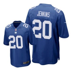 New York Giants #20 Royal Men Janoris Jenkins Game Jersey