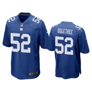 New York Giants #52 Royal Men Alec Ogletree Game Jersey