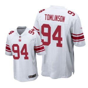 New York Giants #94 White Men Dalvin Tomlinson Game Jersey