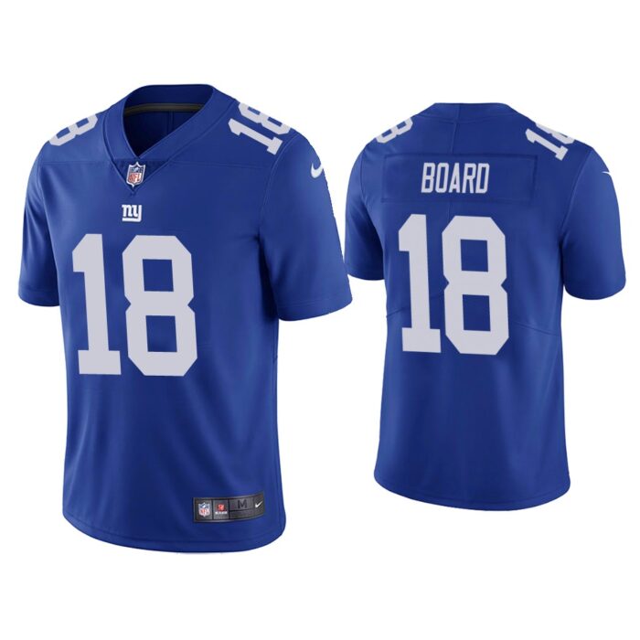 New York Giants C.J. Board Vapor Limited Blue Jersey