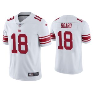 New York Giants C.J. Board Vapor Limited White Jersey