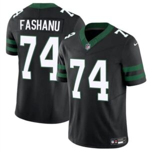 New York Jets #74 Olu Fashanu Black 2024 F.U.S.E. Vapor Untouchable Limited Football Stitched Jersey