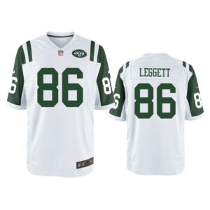 New York Jets #86 White Men Jordan Leggett Game Jersey