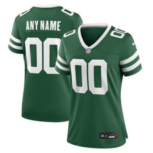 New York Jets Women's Custom Game Jersey - Legacy Green