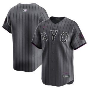 New York Mets 2024 City Connect Limited Jersey - Graphite