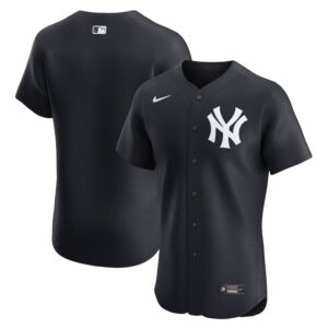 New York Yankees Alternate Elite Jersey - Black