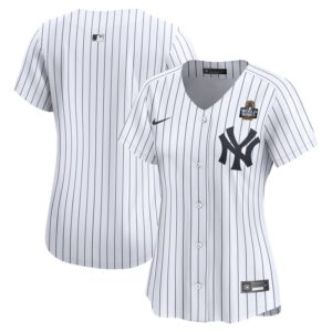 New York Yankees Women's 2024 World Series Home Limited Jersey - White