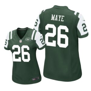 New york jets #26 Green Marcus Maye Game Jersey - Women