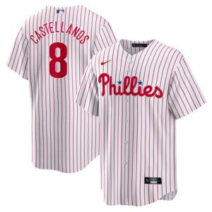 Nick Castellanos Philadelphia Phillies Replica Player Jersey - White