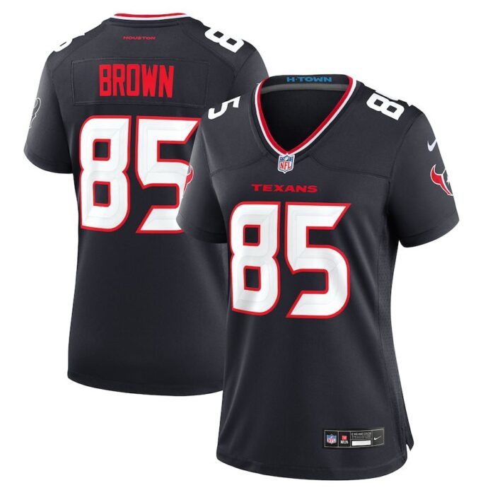 Noah Brown Houston Texans Women's Team Game Jersey - Navy