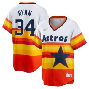 Nolan Ryan Houston Astros Home Cooperstown Collection Player Jersey - White