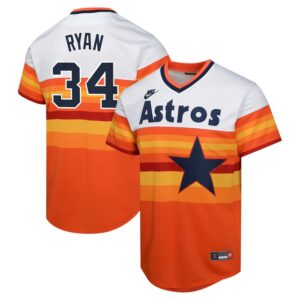 Nolan Ryan Houston Astros Youth Cooperstown Collection Limited Player Jersey - White