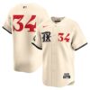 Nolan Ryan Texas Rangers City Connect Limited Player Jersey - Natural