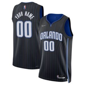 Orlando Magic 2021/22 Diamond Swingman Custom Jersey - Icon Edition - Black