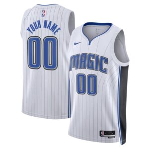 Orlando Magic Unisex Swingman Custom Jersey White - Association Edition