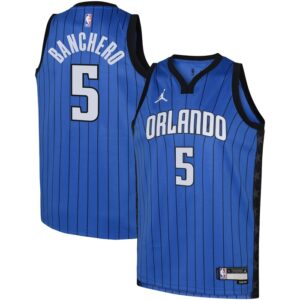 Paolo Banchero Orlando Magic Youth Swingman Jersey - Statement - Royal