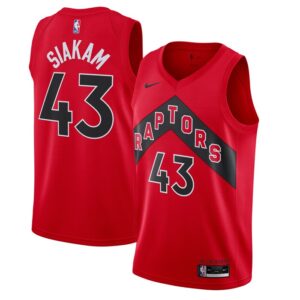 Pascal Siakam Toronto Raptors 2020/21 Icon Swingman Jersey - Red