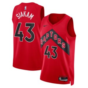 Pascal Siakam Toronto Raptors Unisex Swingman Jersey - Icon Edition - Red