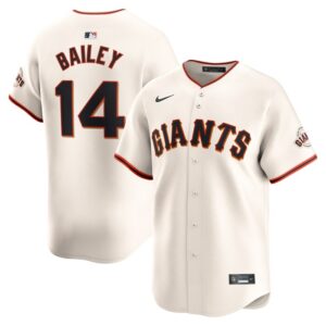 Patrick Bailey San Francisco Giants Home Limited Player Jersey - Cream