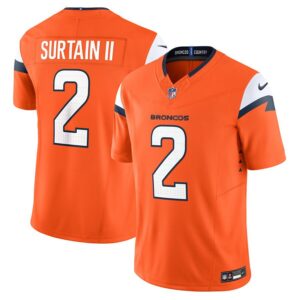 Patrick Surtain II Denver Broncos Vapor F.U.S.E. Limited Jersey - Orange