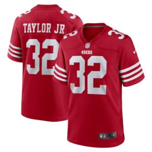 Patrick Taylor Jr. San Francisco 49ers Team Game Jersey - Scarlet