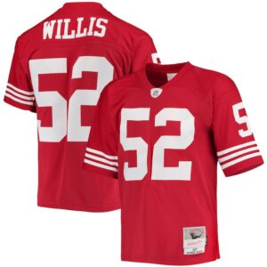 Patrick Willis San Francisco 49ers Mitchell & Ness Hall Of Fame Legacy Replica Jersey - Scarlet