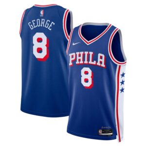 Paul George Philadelphia 76ers Unisex 2024 Offseason Addition Swingman Jersey - Royal