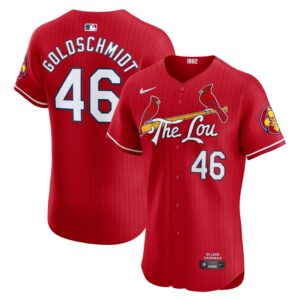 Paul Goldschmidt St. Louis Cardinals 2024 City Connect Elite Player Jersey - Red