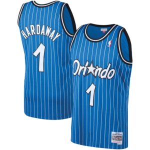 Penny Hardaway Orlando Magic 1994/95 Big & Tall Hardwood Classics Swingman Jersey - Blue