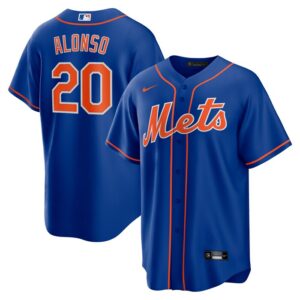 Pete Alonso New York Mets Alternate Replica Player Name Jersey - Royal