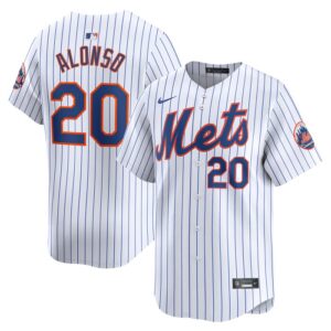 Pete Alonso New York Mets Home Limited Player Jersey - White