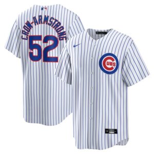 Pete Crow-Armstrong Chicago Cubs Home Replica Player Jersey - White