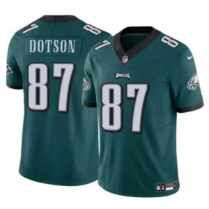 Philadelphia Eagles #87 Jahan Dotson Green F.U.S.E Vapor Untouchable Limited Football Stitched Jersey