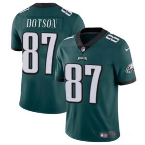 Philadelphia Eagles #87 Jahan Dotson Green Vapor Untouchable Limited Football Stitched Jersey