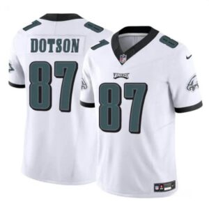 Philadelphia Eagles #87 Jahan Dotson White F.U.S.E Vapor Untouchable Limited Football Stitched Jersey