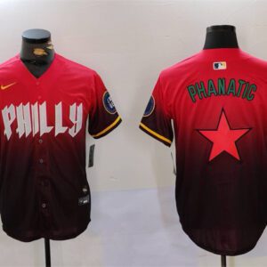 Philadelphia Phillies Phanatic Red City Connect Limited Stitched Jersey