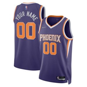 Phoenix Suns 2021/22 Diamond Swingman Custom Jersey - Icon Edition - Purple