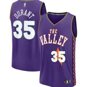 Phoenix Suns #35 Kevin Durant Purple 2024/25 City Edition Stitched Basketball Jersey