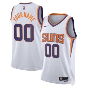 Phoenix Suns Unisex 2022/23 Swingman Custom Jersey White - Association Edition