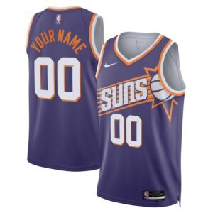 Phoenix Suns Unisex Swingman Custom Jersey - Purple - Icon Edition