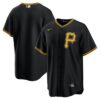 Pittsburgh Pirates Alternate Replica Team Jersey - Black